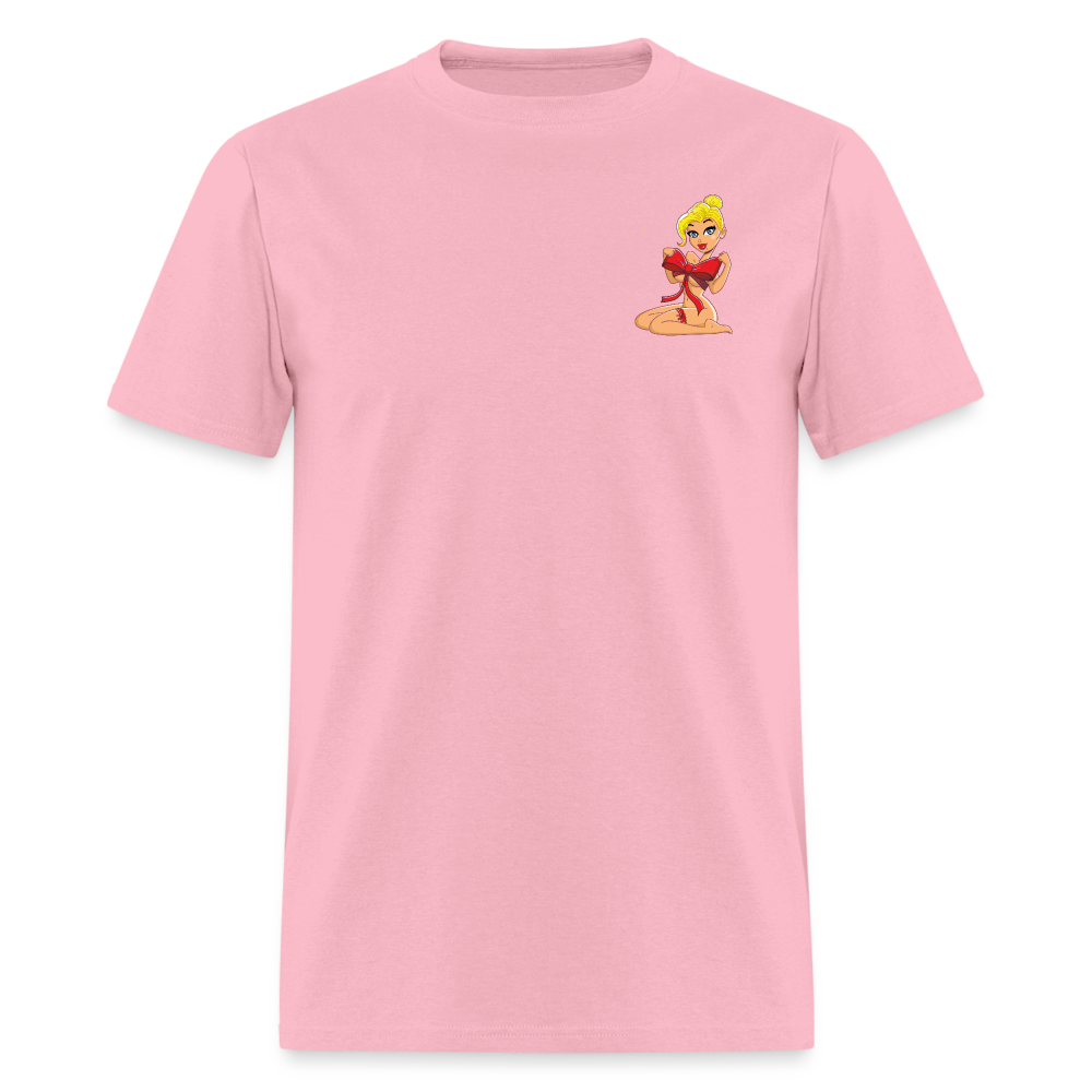 Forbidden Rose Seductive Tee - Unmatched Drip, Pure Power - pink