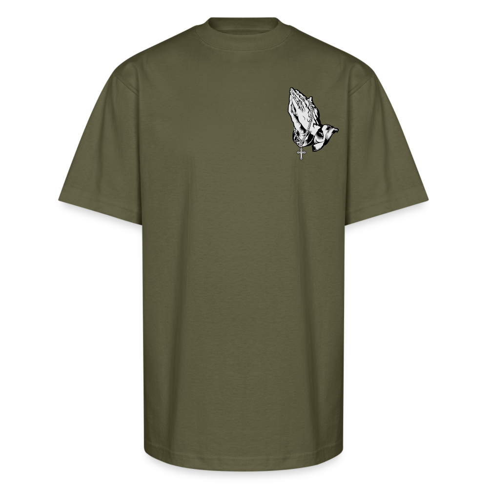 The Praying Hands Tee – A Symbol of Strength, Faith, and Timeless Style - classic olive