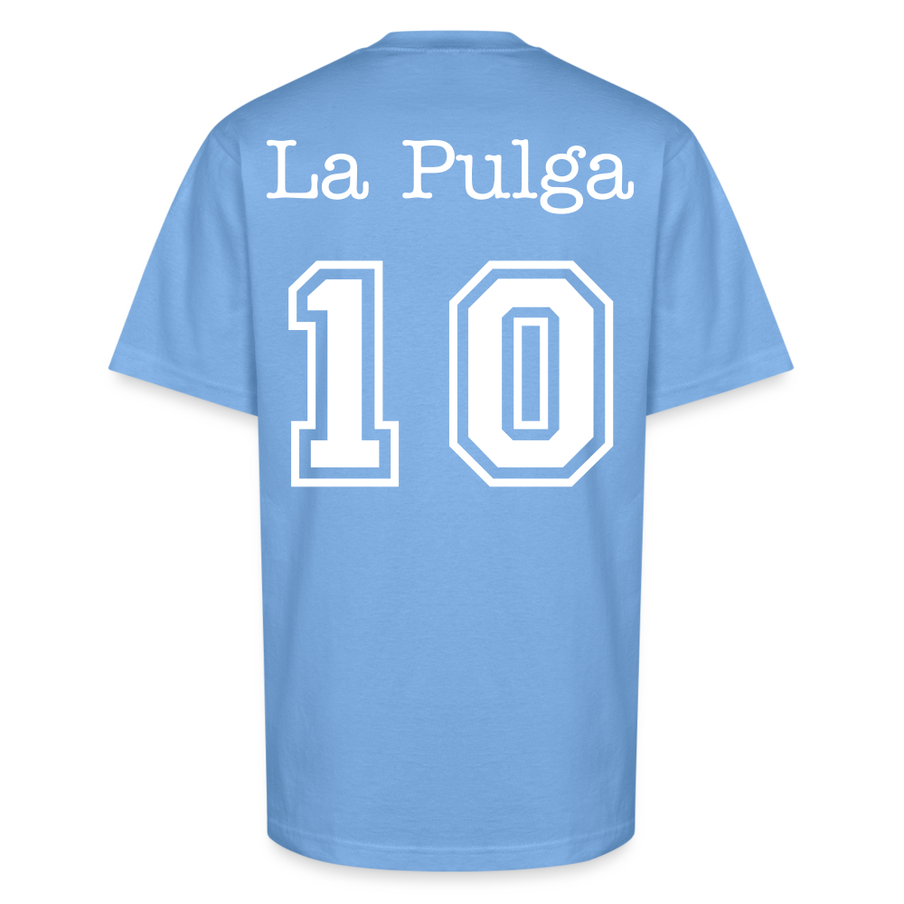 La Pulga #10 Tee – A Tribute to the G.O.A.T. - sky blue