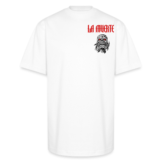 La Muerte Tee – Fearless Beauty, Eternal Drip - white