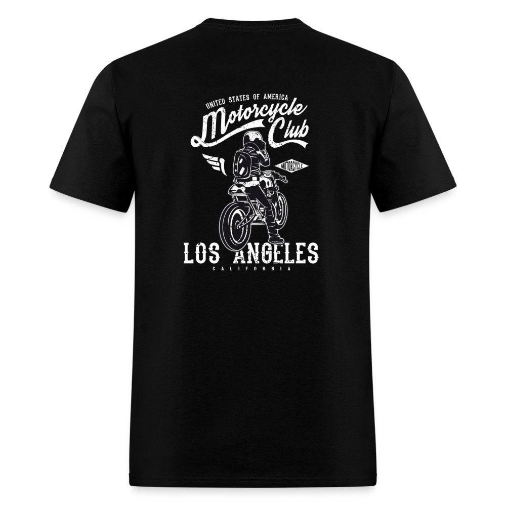 Los Angeles Motorcycle Club Tee – Ride Hard, Live Bold - black