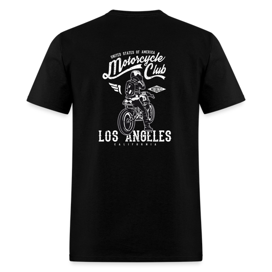 Los Angeles Motorcycle Club Tee – Ride Hard, Live Bold - black