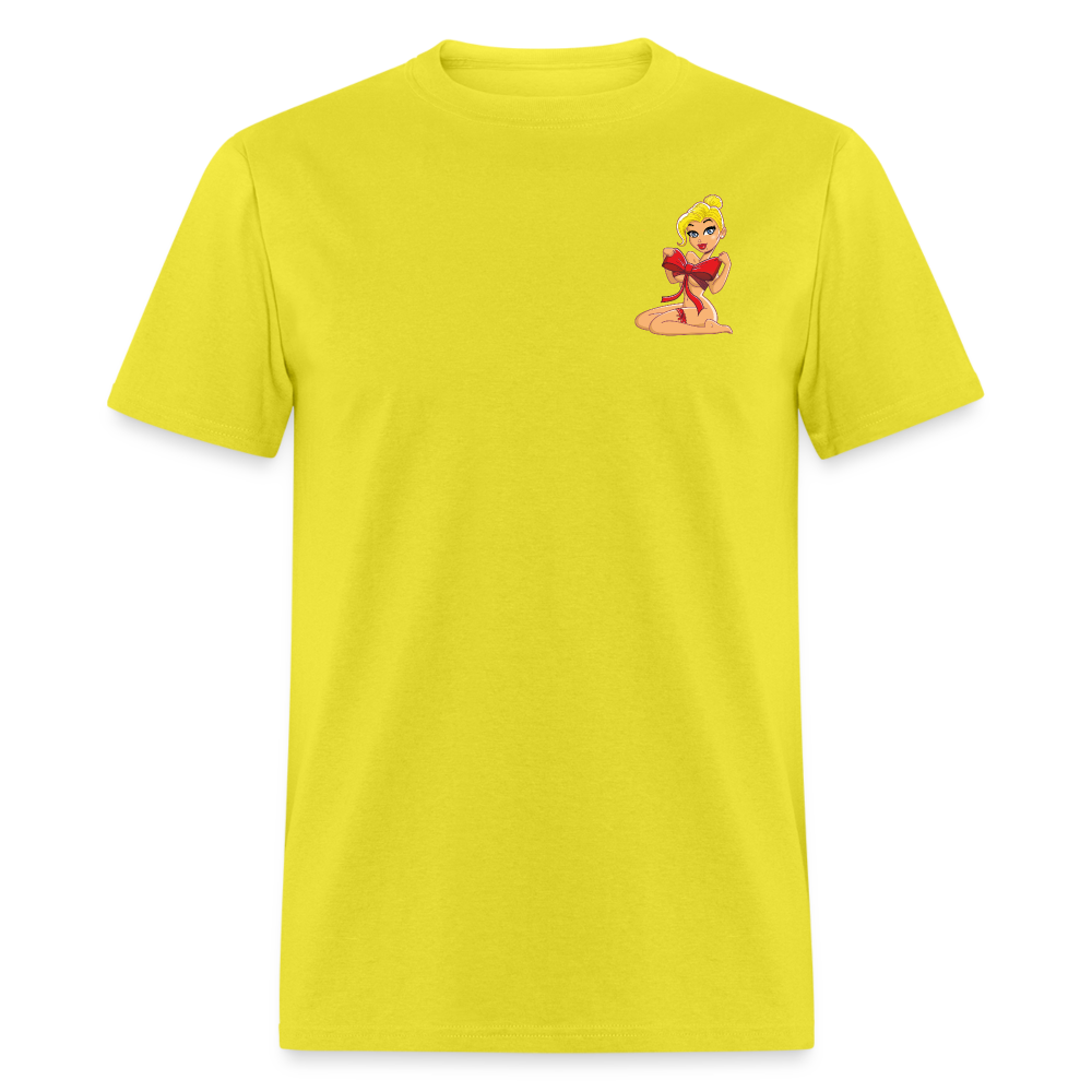 Forbidden Rose Seductive Tee - Unmatched Drip, Pure Power - yellow