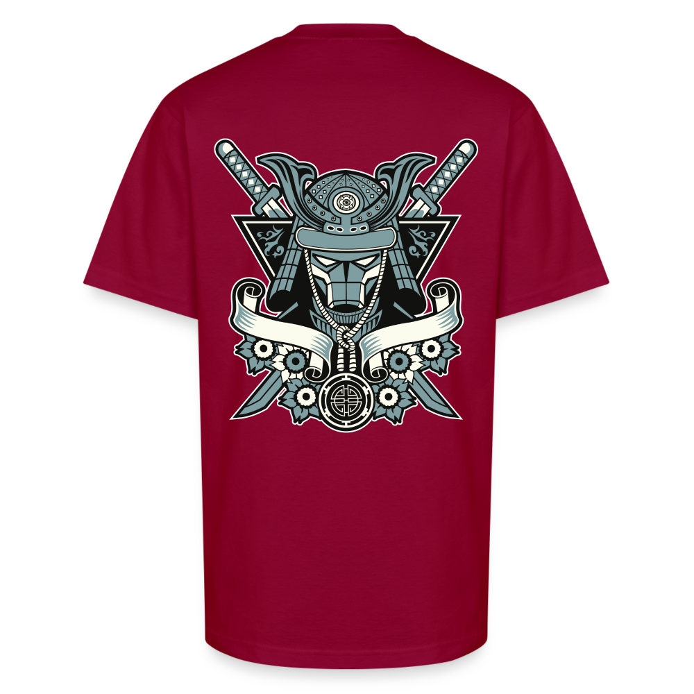 The Samurai Code Tee - Honor, Power, and Style - cardinal