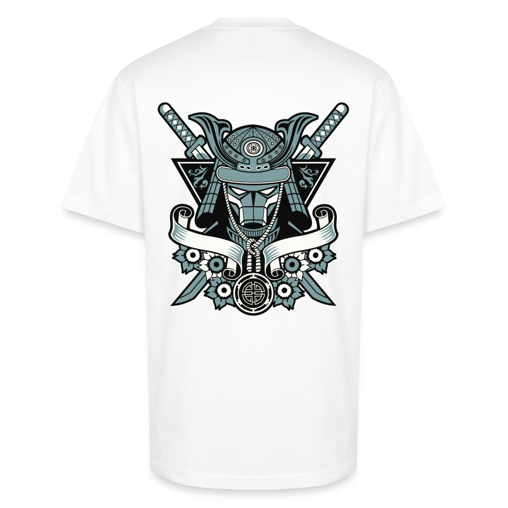 The Samurai Code Tee - Honor, Power, and Style - white