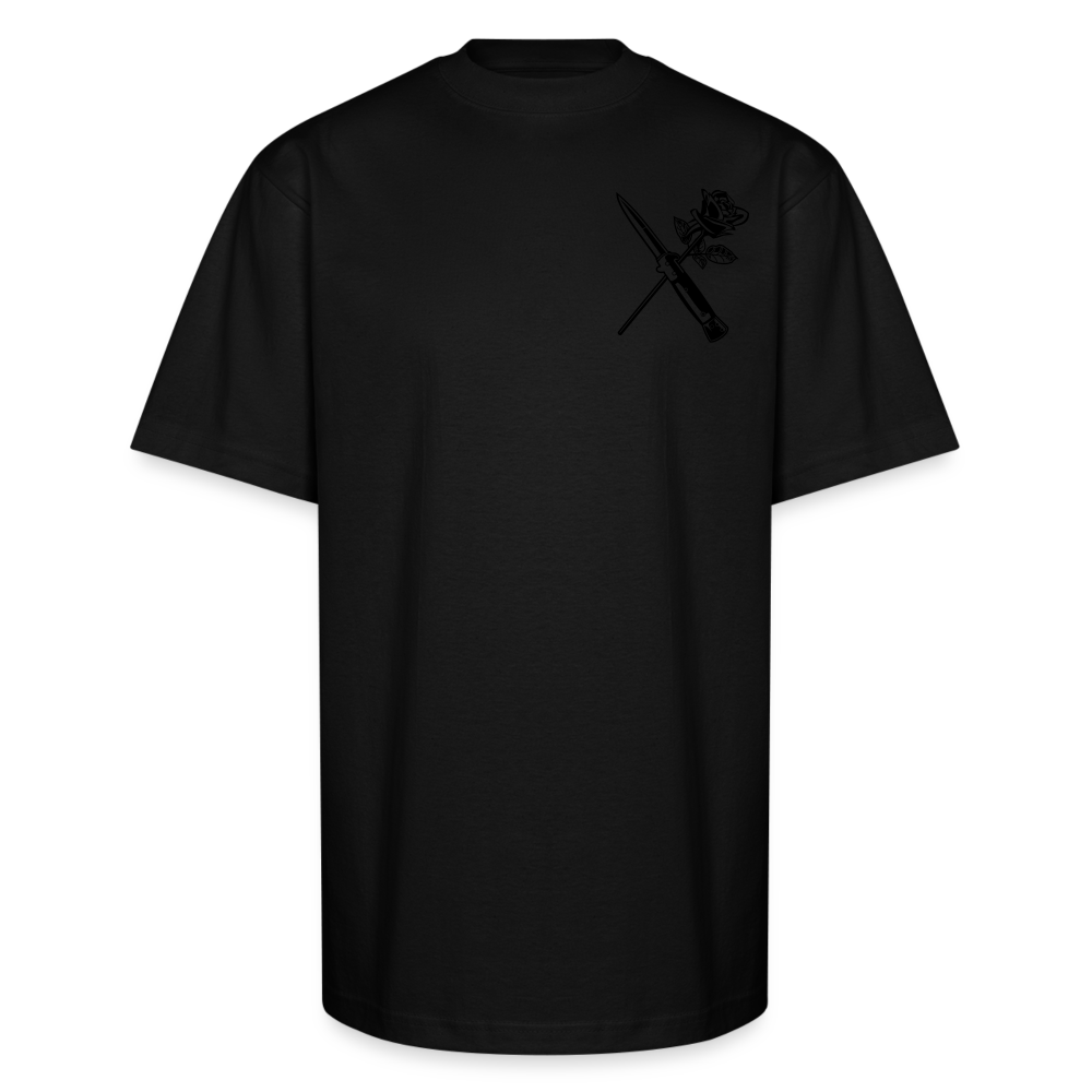 Forever Love-Hate Tee – A Blade’s Edge Between Passion and Power - black