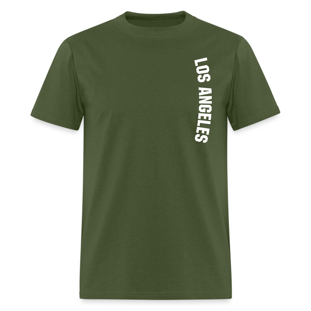 Los Angeles Motorcycle Club Tee – Ride Hard, Live Bold - military green