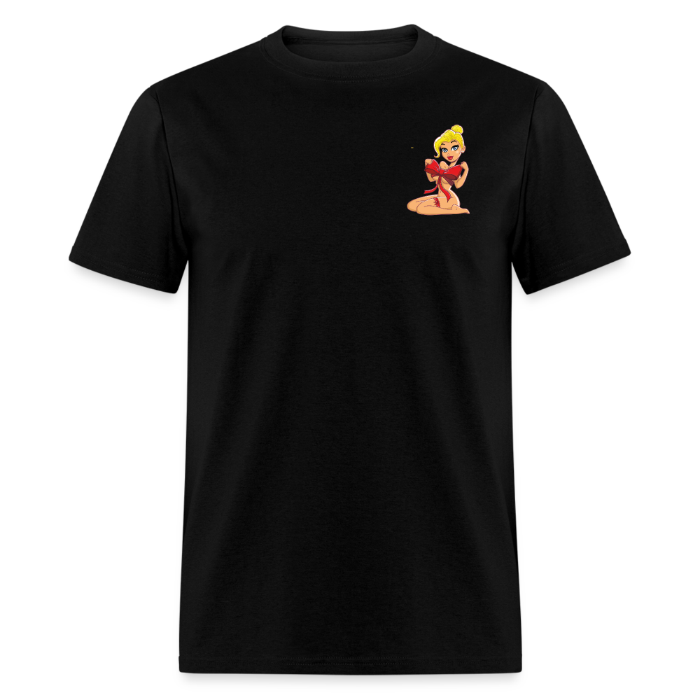 Forbidden Rose Seductive Tee - Unmatched Drip, Pure Power - black