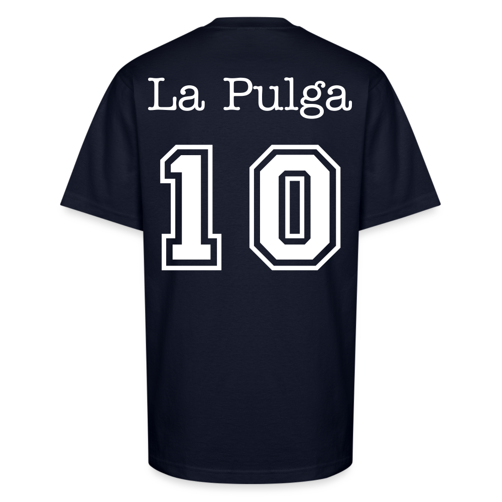 La Pulga #10 Tee – A Tribute to the G.O.A.T. - navy