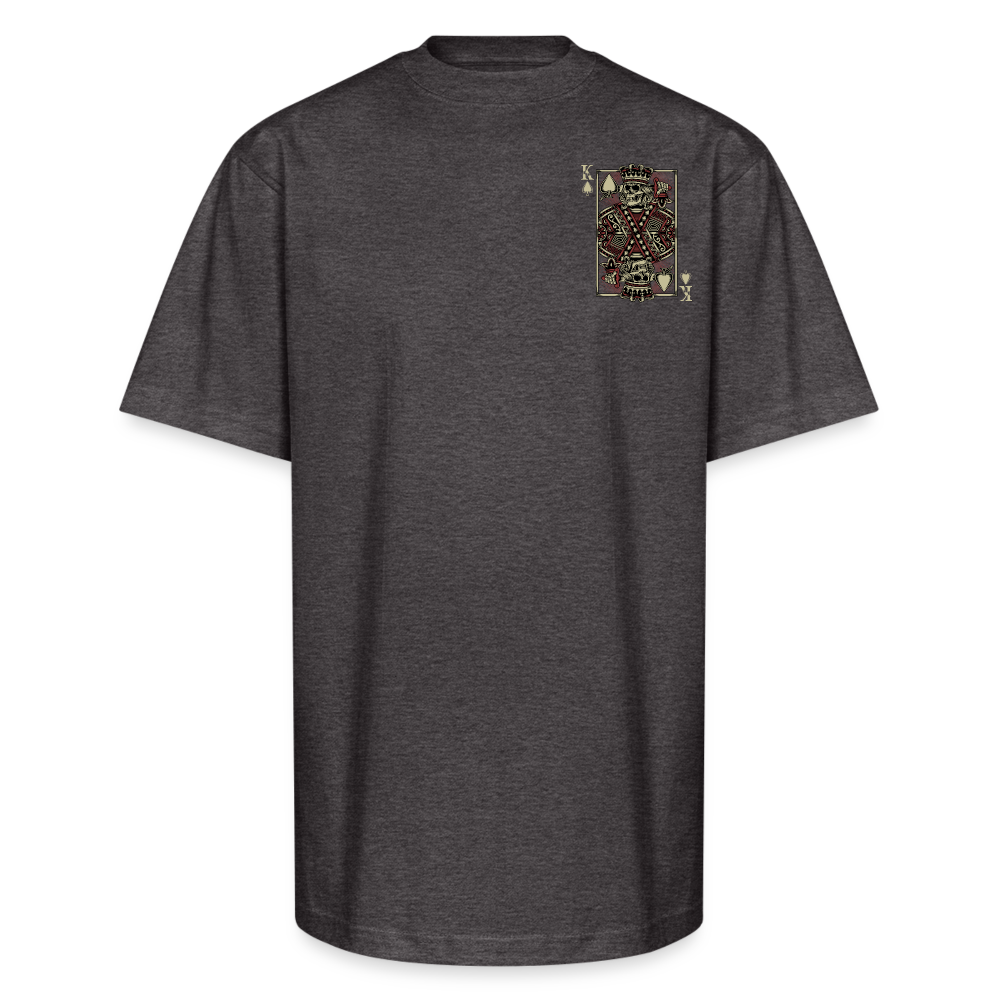 King of the Deck Tee - charcoal grey