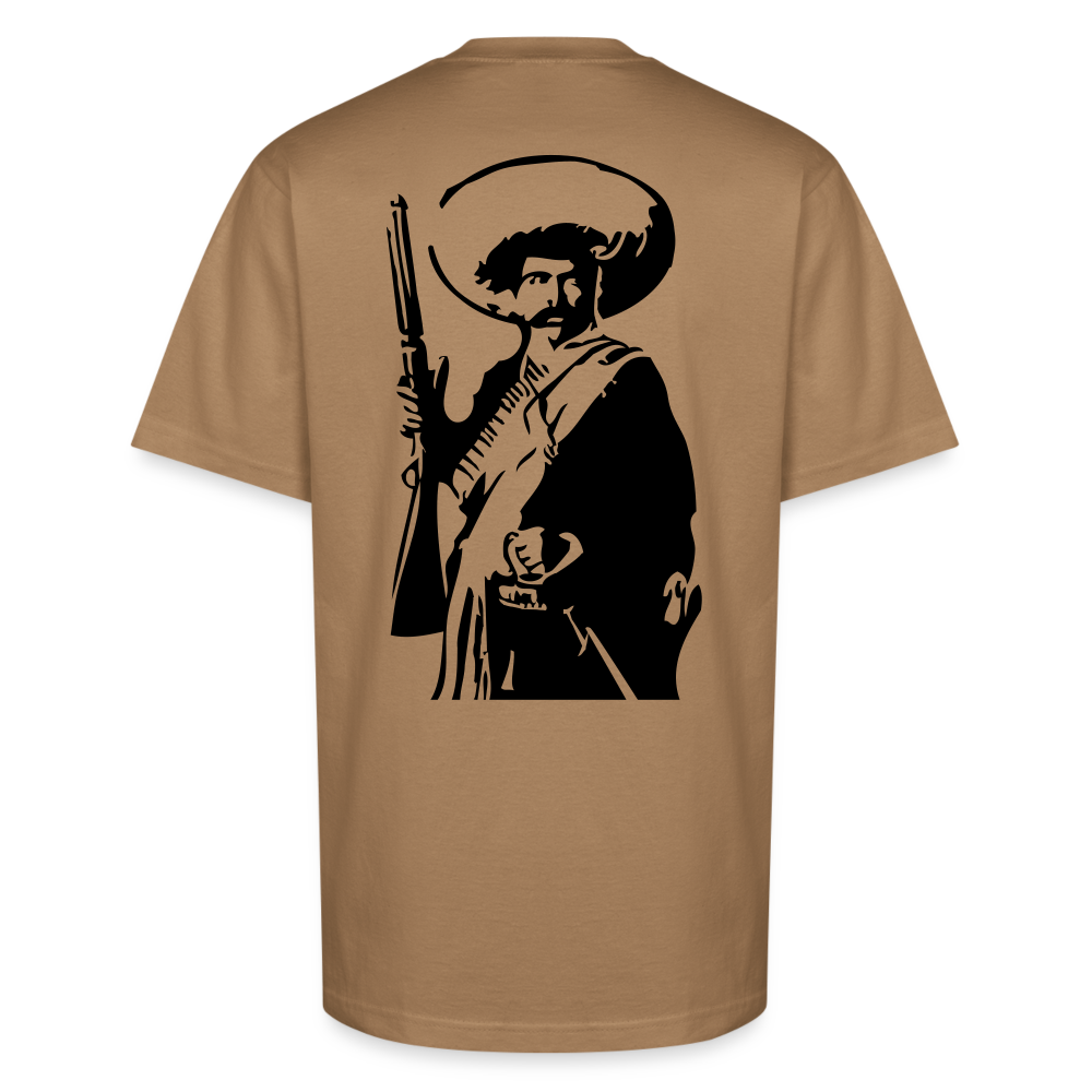 Mexico Unido Tee – Wings of Strength, Legacy of Revolution - khaki