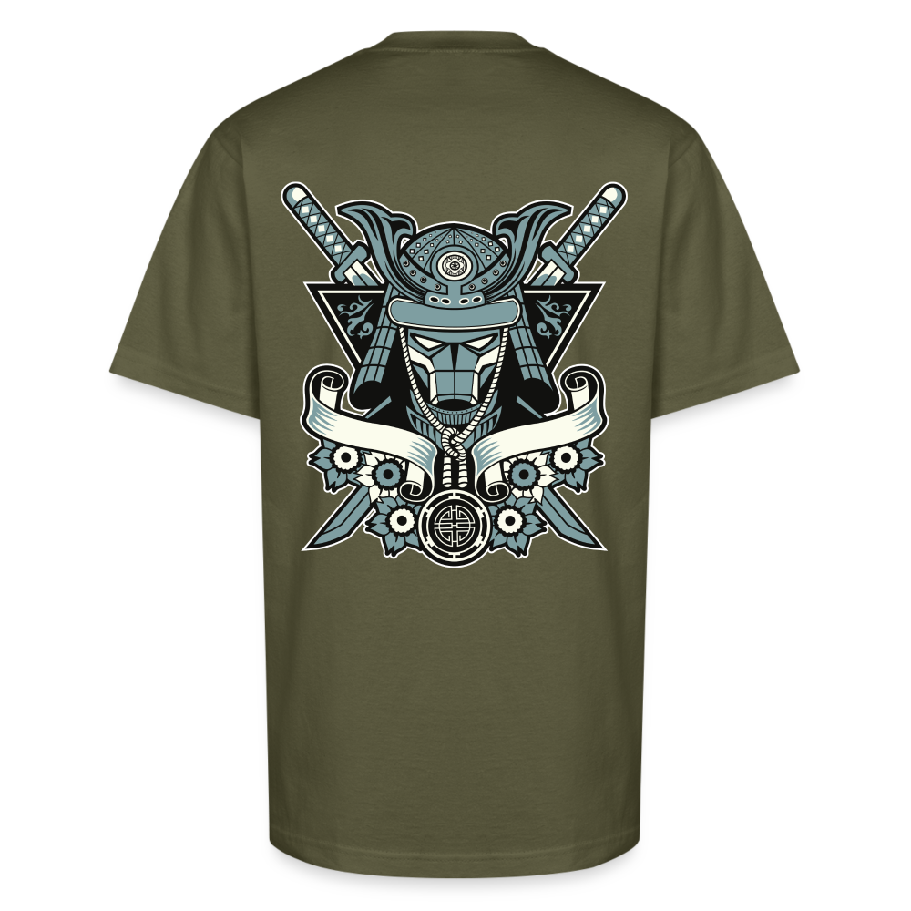 The Samurai Code Tee - Honor, Power, and Style - classic olive