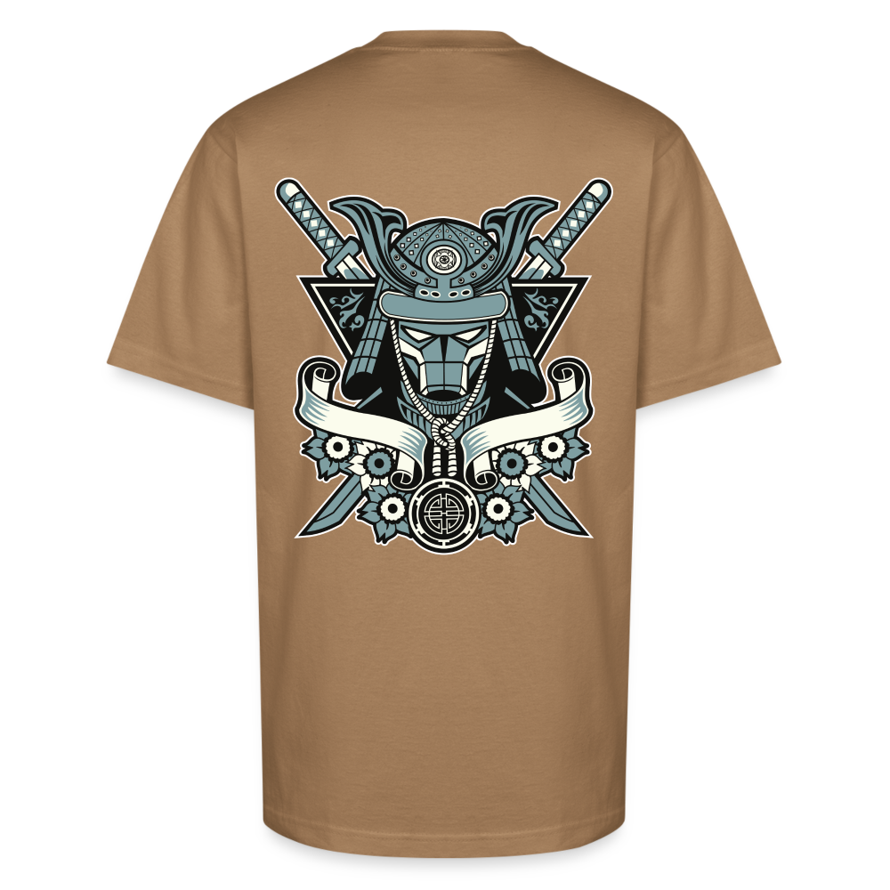 The Samurai Code Tee - Honor, Power, and Style - khaki