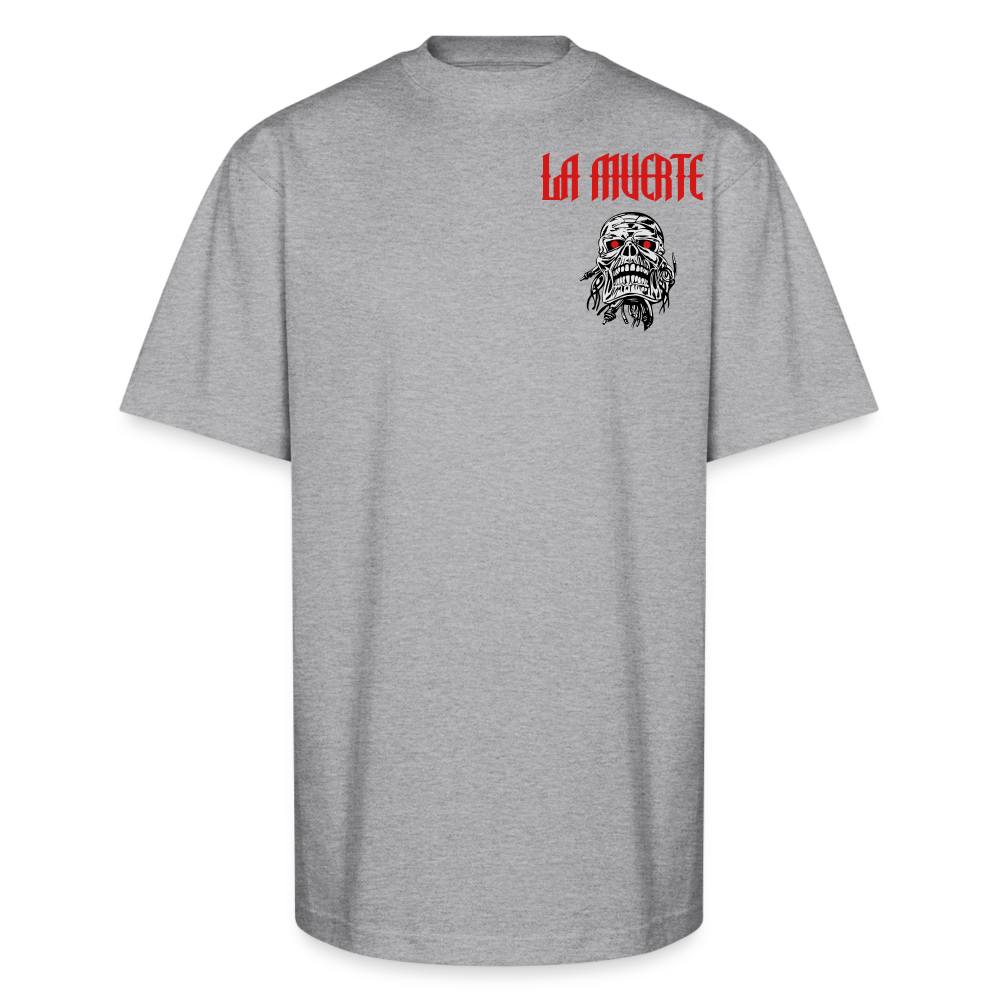 La Muerte Tee – Fearless Beauty, Eternal Drip - heather gray