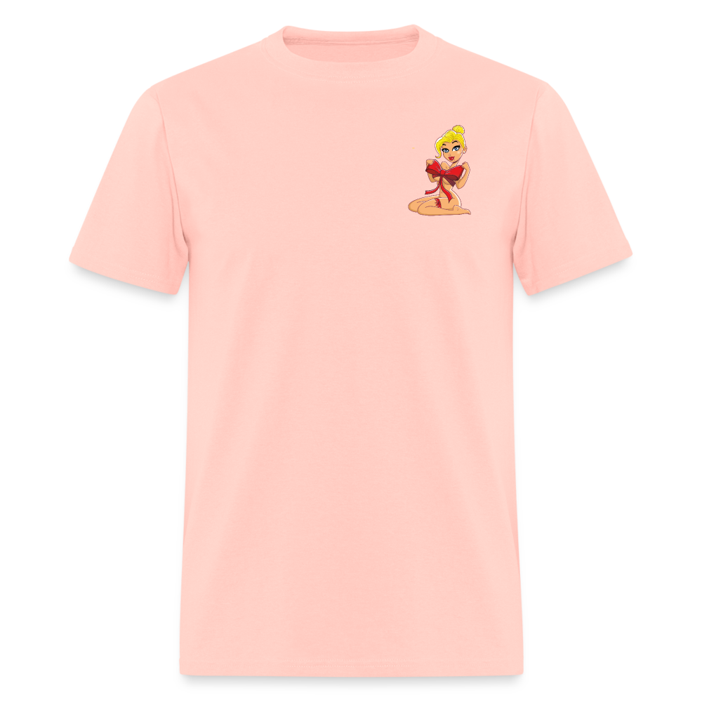 Forbidden Rose Seductive Tee - Unmatched Drip, Pure Power - blush pink 