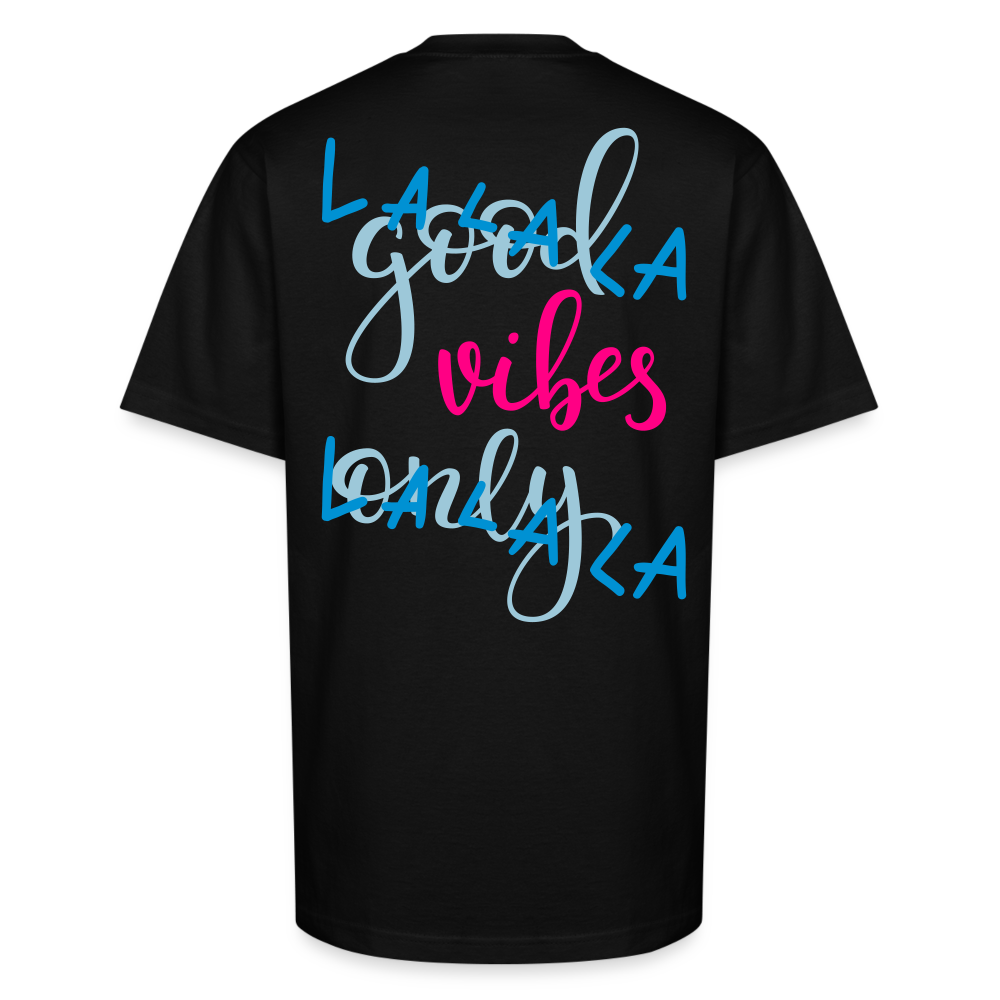 Keep Smiling Tee – Good Vibes Only 😄✨ - black