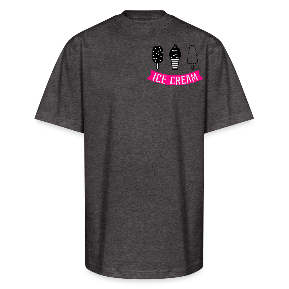 Delicious Ice Cream Signature Tee - charcoal grey