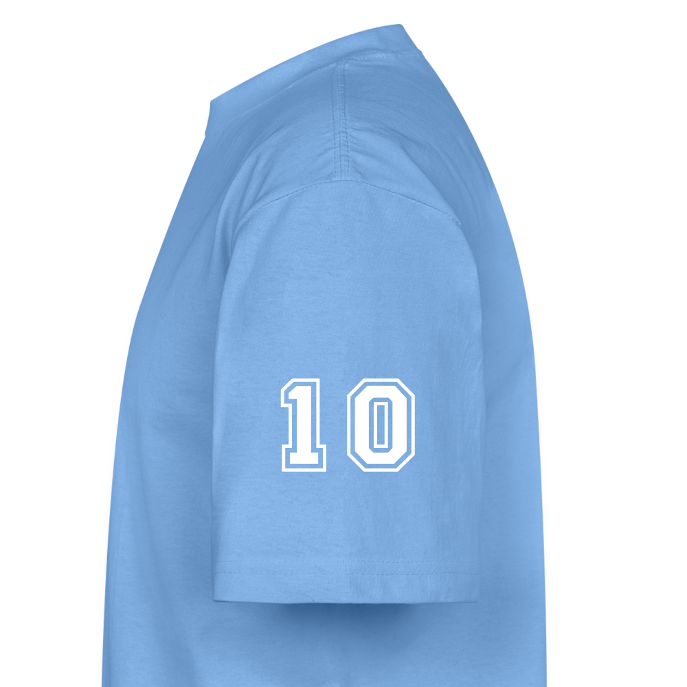 La Pulga #10 Tee – A Tribute to the G.O.A.T. - sky blue