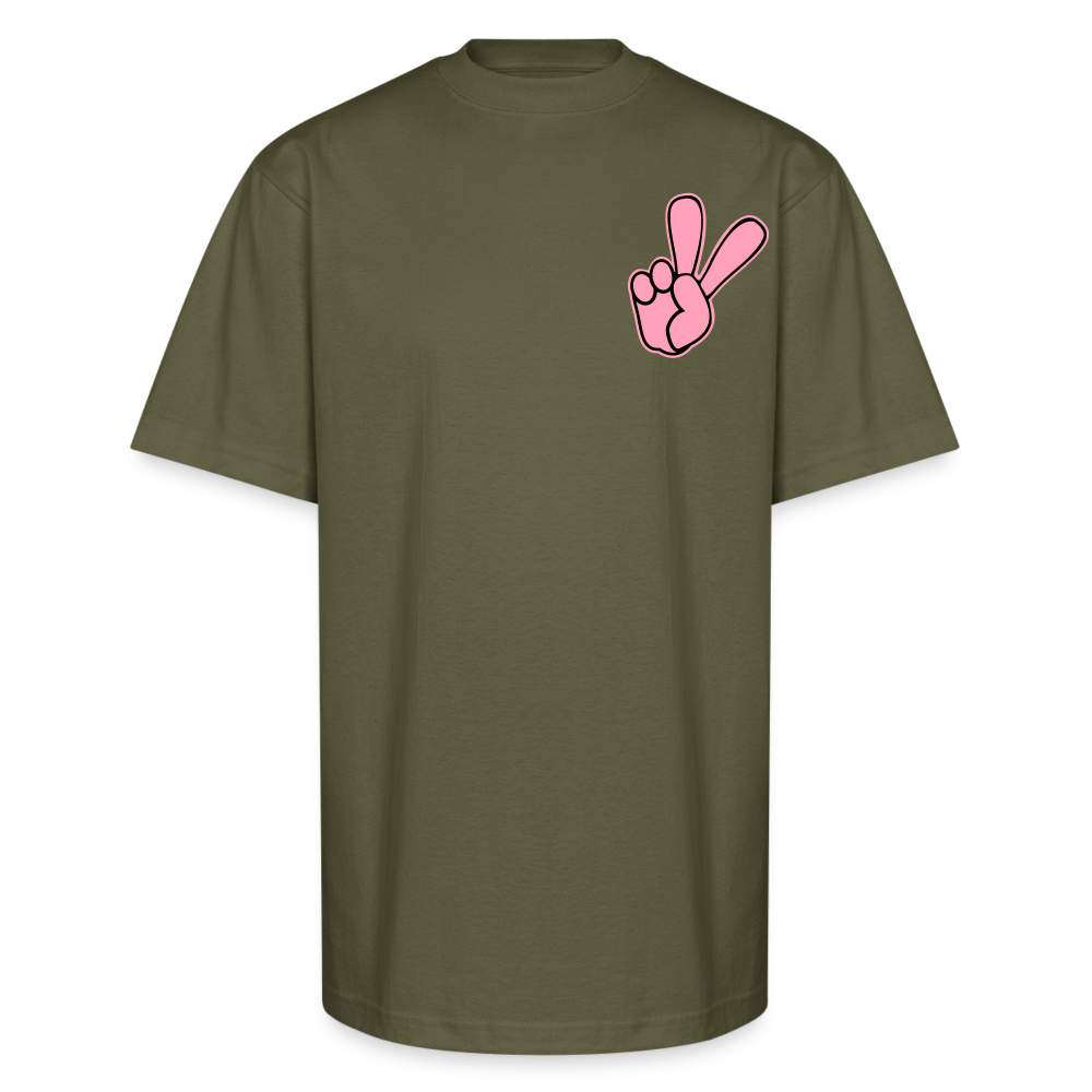 FlyA1 "Never Give Up" Tee – A Vibe That Speaks - classic olive