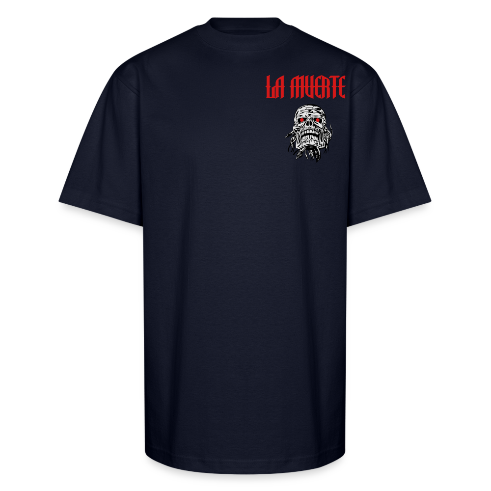 La Muerte Tee – Fearless Beauty, Eternal Drip - navy