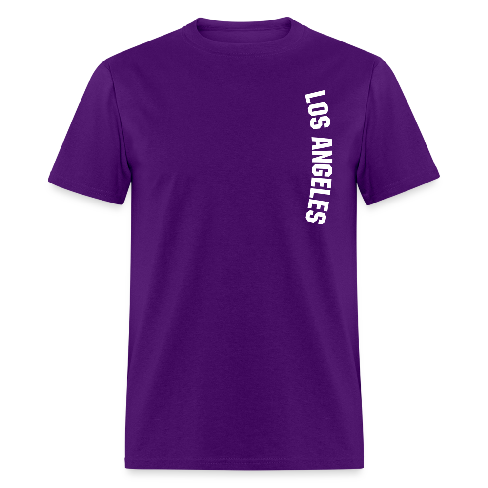 Los Angeles Motorcycle Club Tee – Ride Hard, Live Bold - purple