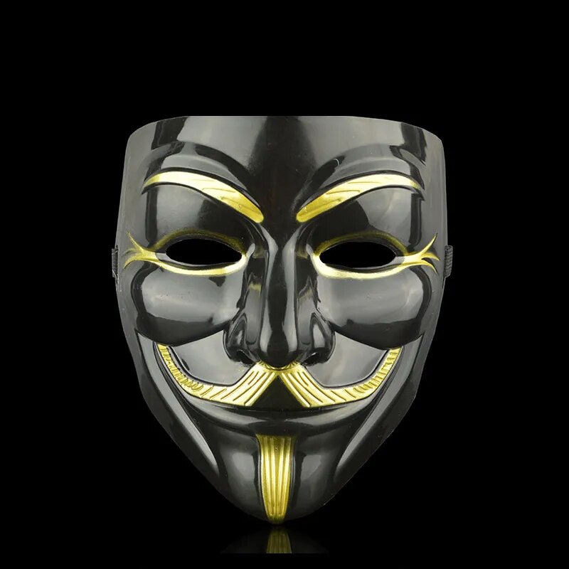 Anonymous Hacker Mask - Perfect for Halloween, Cosplay, and Movie Fans