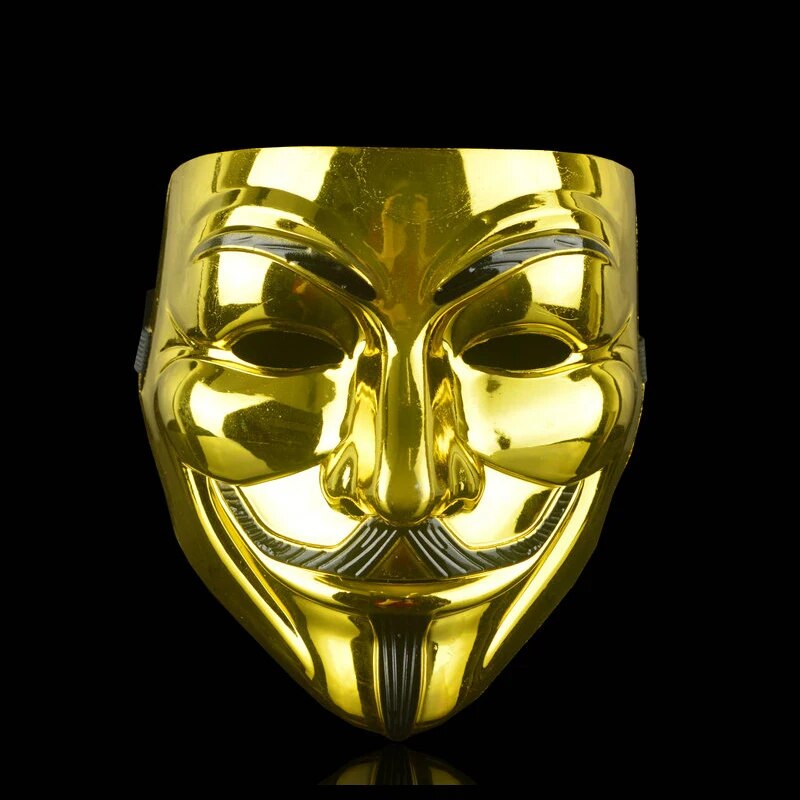 Anonymous Hacker Mask - Perfect for Halloween, Cosplay, and Movie Fans