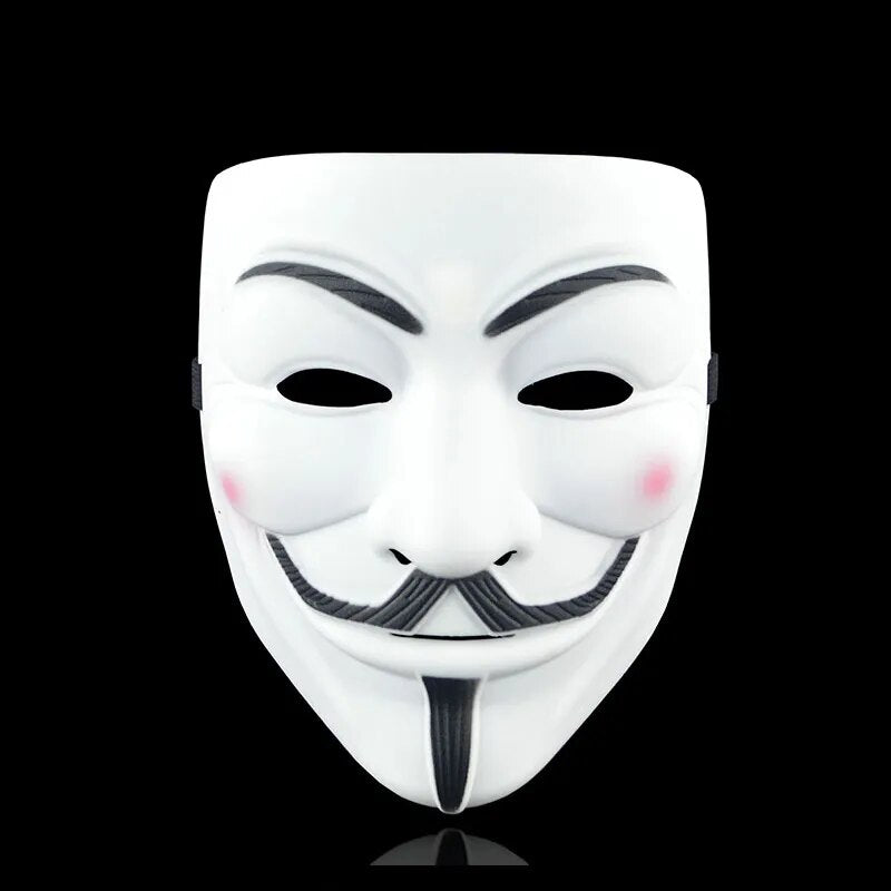 Anonymous Hacker Mask - Perfect for Halloween, Cosplay, and Movie Fans